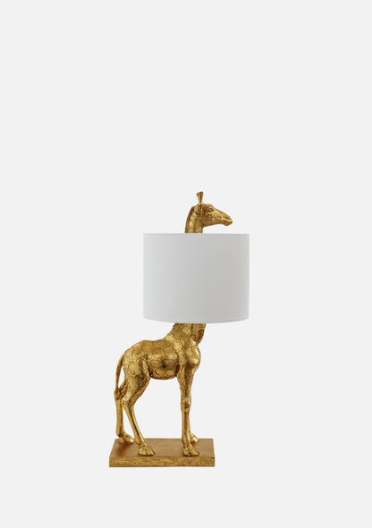 Silas Lamp – Gold Polyresin - Elara Maison