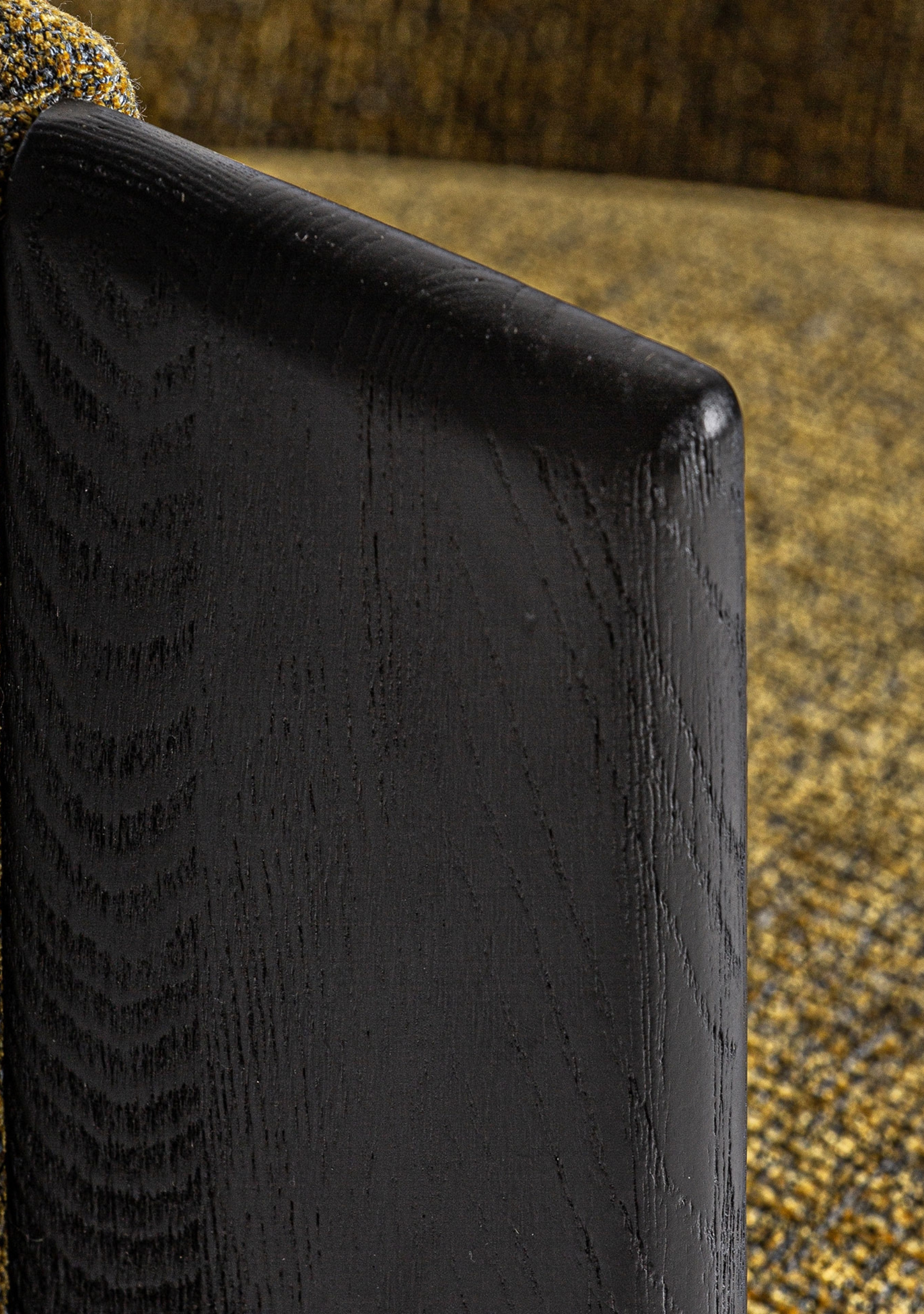 Nara Upholstered Solid Oak Designer Dining Chair