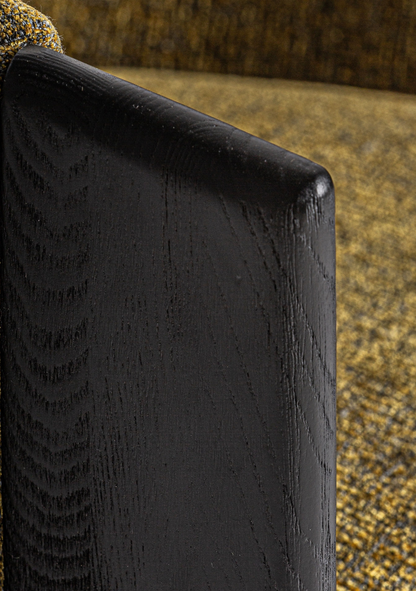 Nara Upholstered Solid Oak Designer Dining Chair