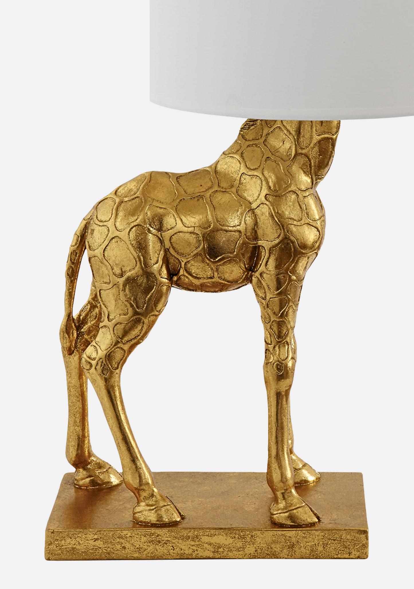 Silas Lamp – Gold Polyresin - Elara Maison