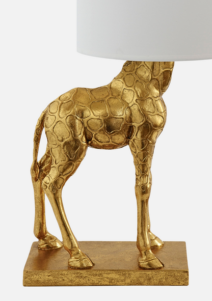 Silas Lamp – Gold Polyresin - Elara Maison