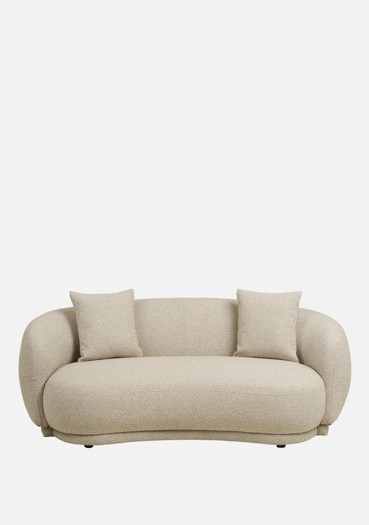Hawkes 2.5 Seater Sofa – Sand Bouclé
