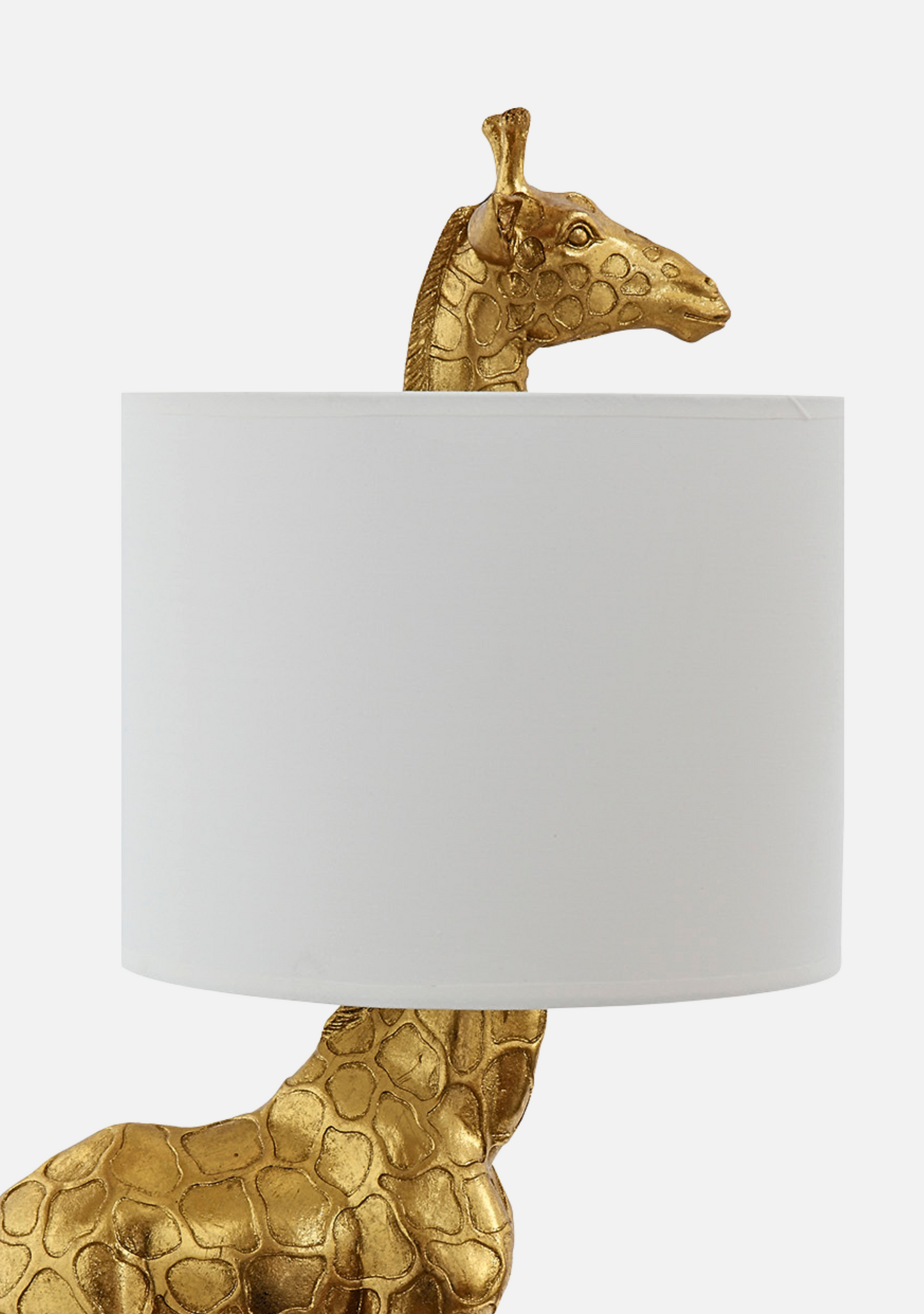 Silas Lamp – Gold Polyresin - Elara Maison