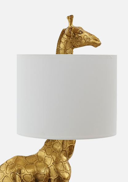 Silas Lamp – Gold Polyresin - Elara Maison