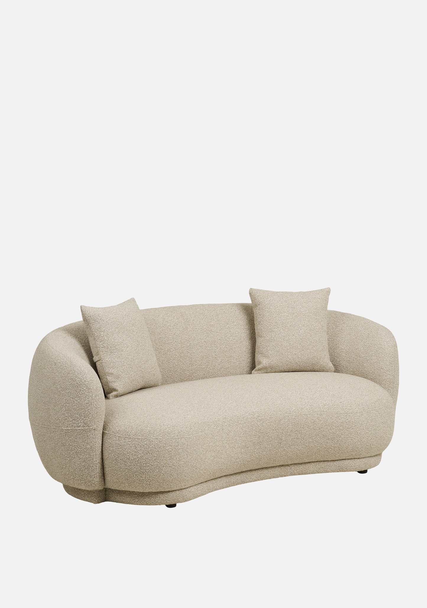 Hawkes 2.5 Seater Sofa – Sand Bouclé