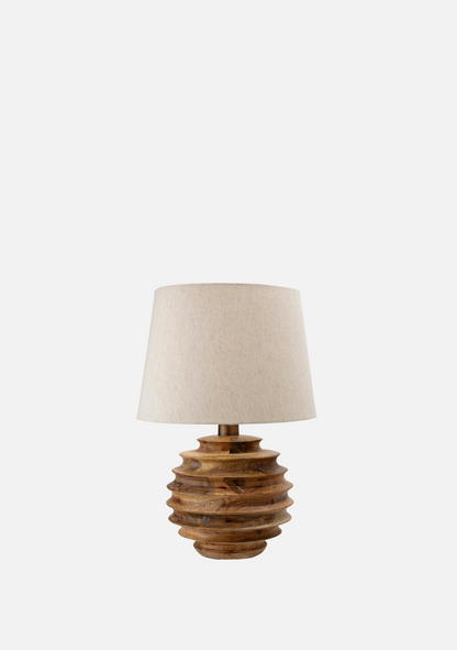 Svale Lamp – Mango Wood - Elara Maison