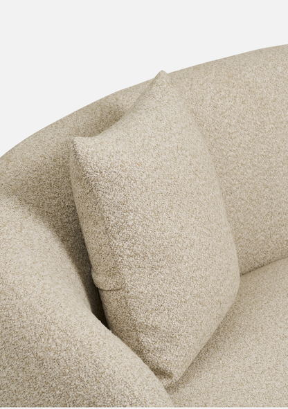 Hawkes 2.5 Seater Sofa – Sand Bouclé