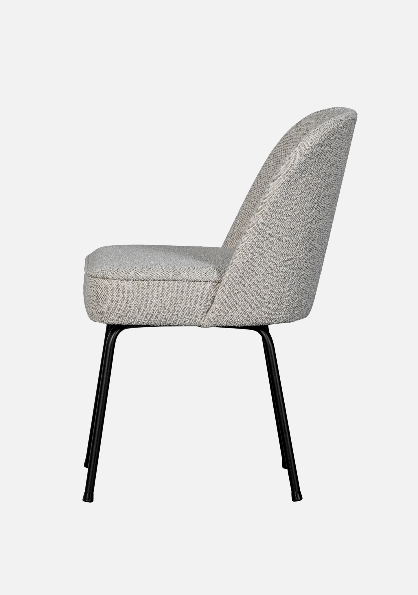 Vogue Chair Bouclé Natural – Set of 2