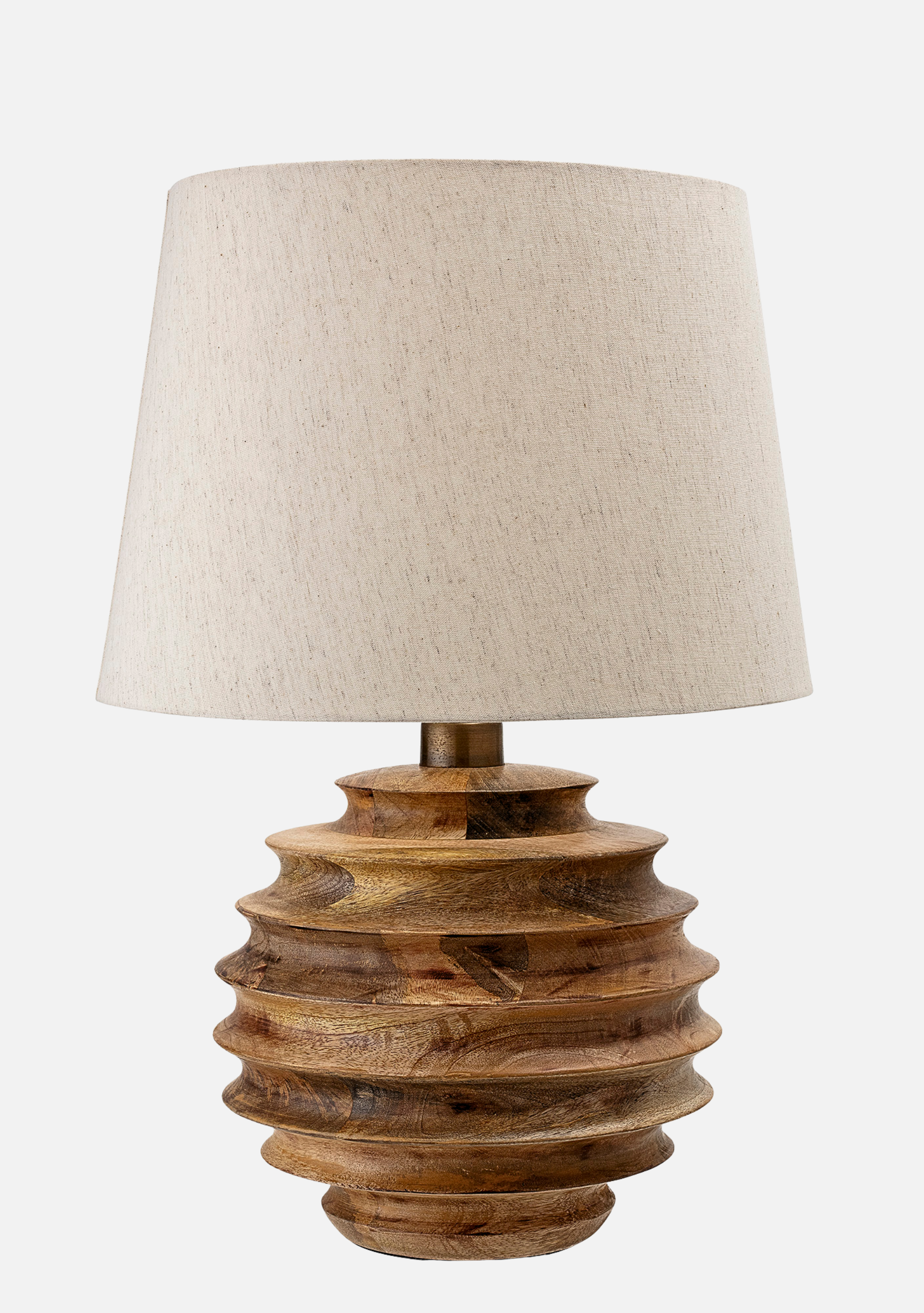 Svale Lamp – Mango Wood - Elara Maison