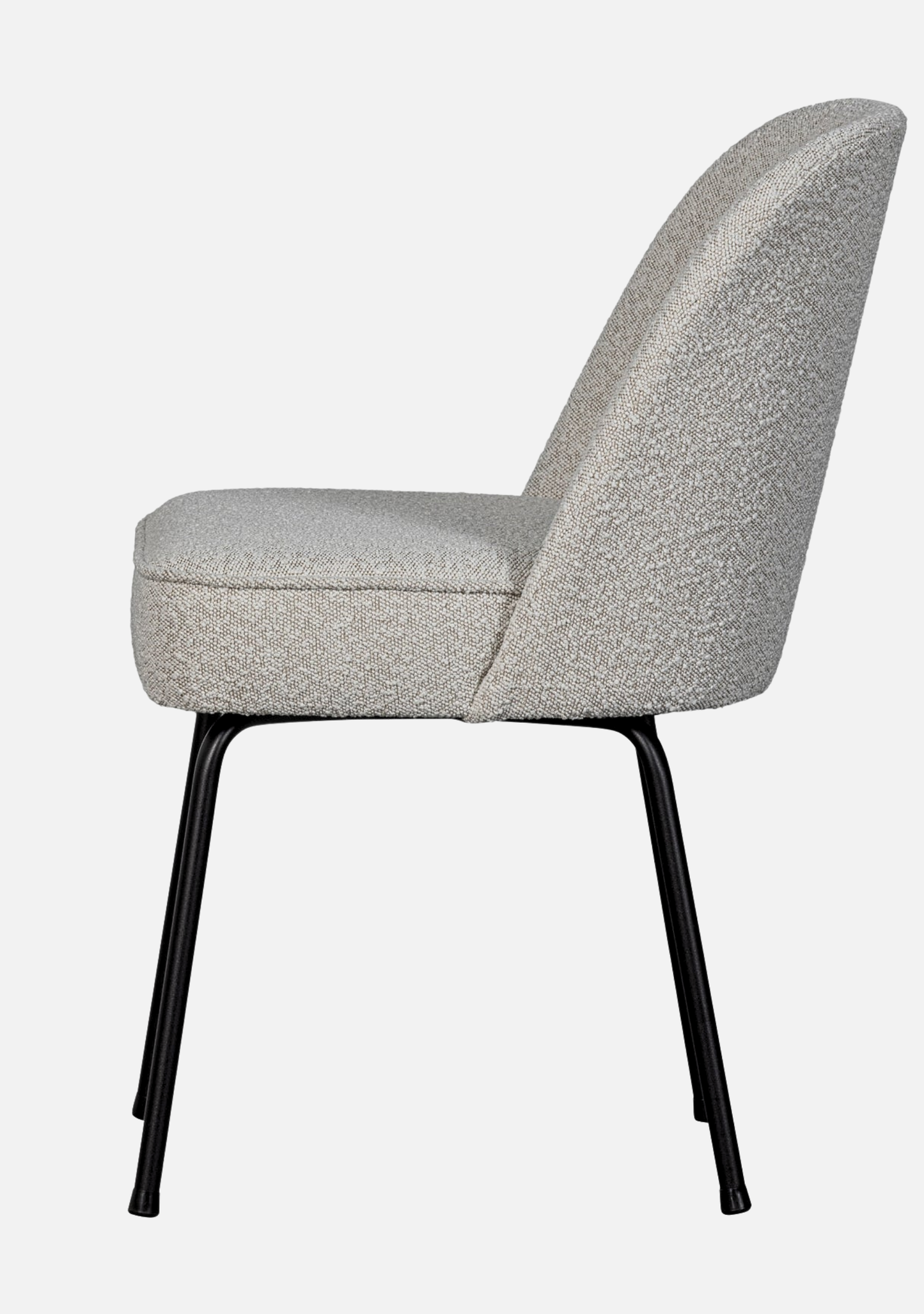 Vogue Chair Bouclé Natural – Set of 2