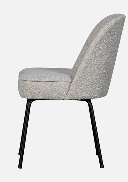 Vogue Chair Bouclé Natural – Set of 2