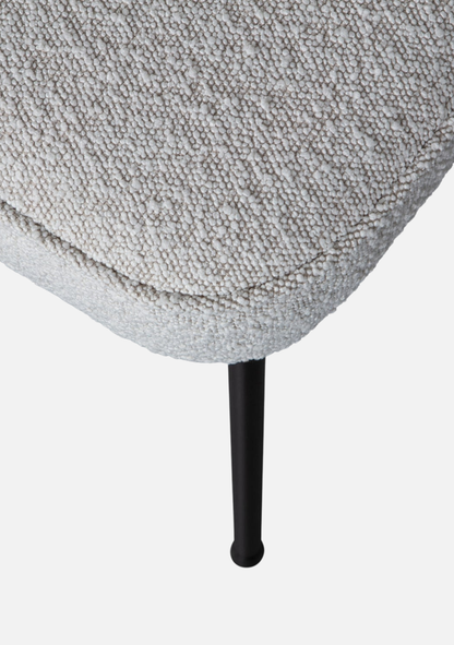 Vogue Chair Bouclé Natural – Set of 2