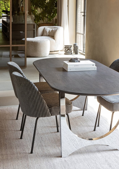 Vogue Chair Black & Grey – Set of 2