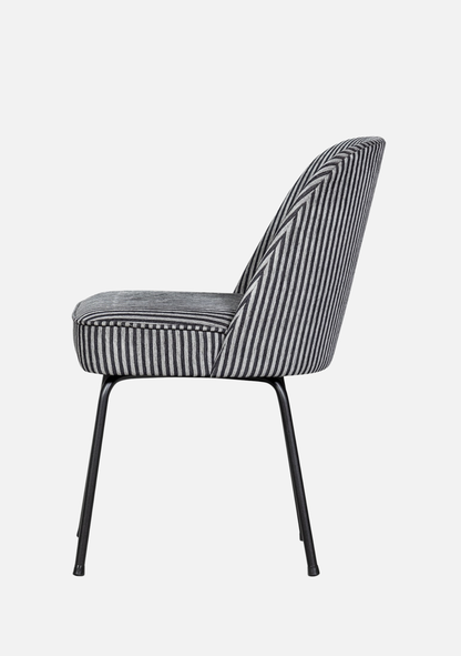 Vogue Chair Black & Grey – Set of 2