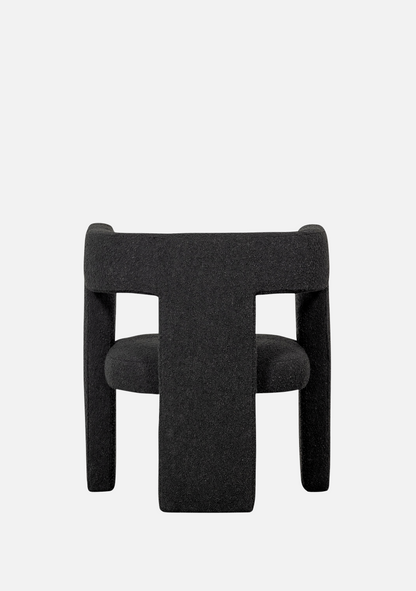Tiwa Dark Grey Armchair