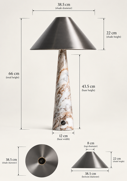 Nantua Marble Lamp