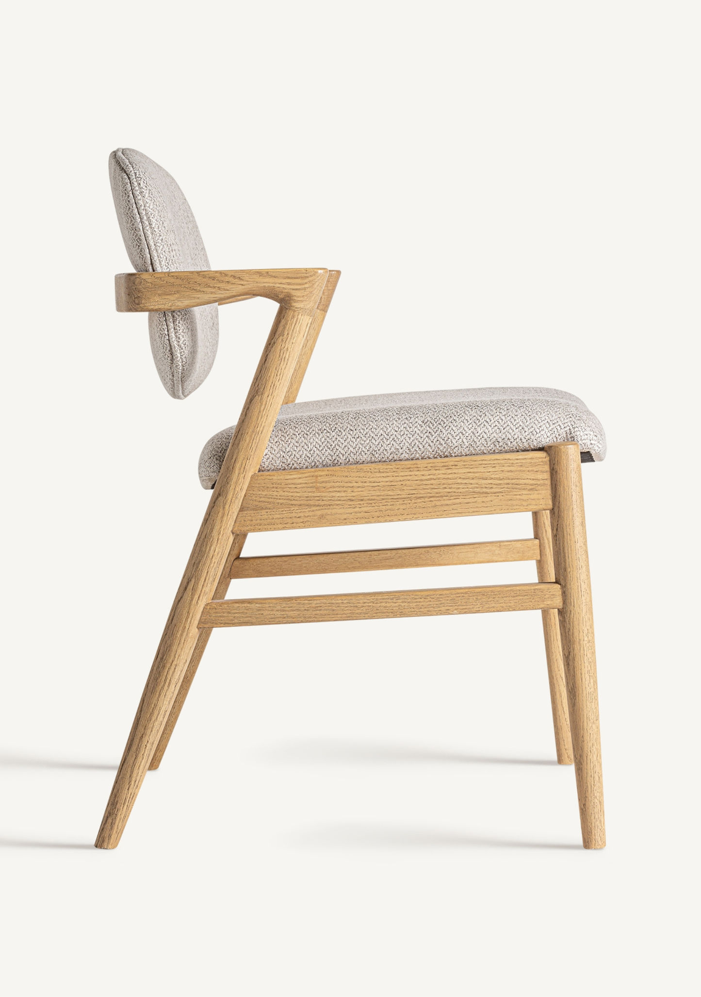 Namur Upholstered Dining Chair – Solid Ash Wood