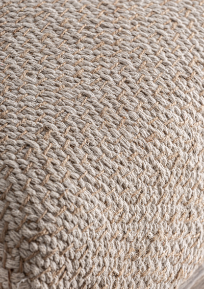 Liermo Upholstered Bed Bench – Beige & Brown - Elara Maison