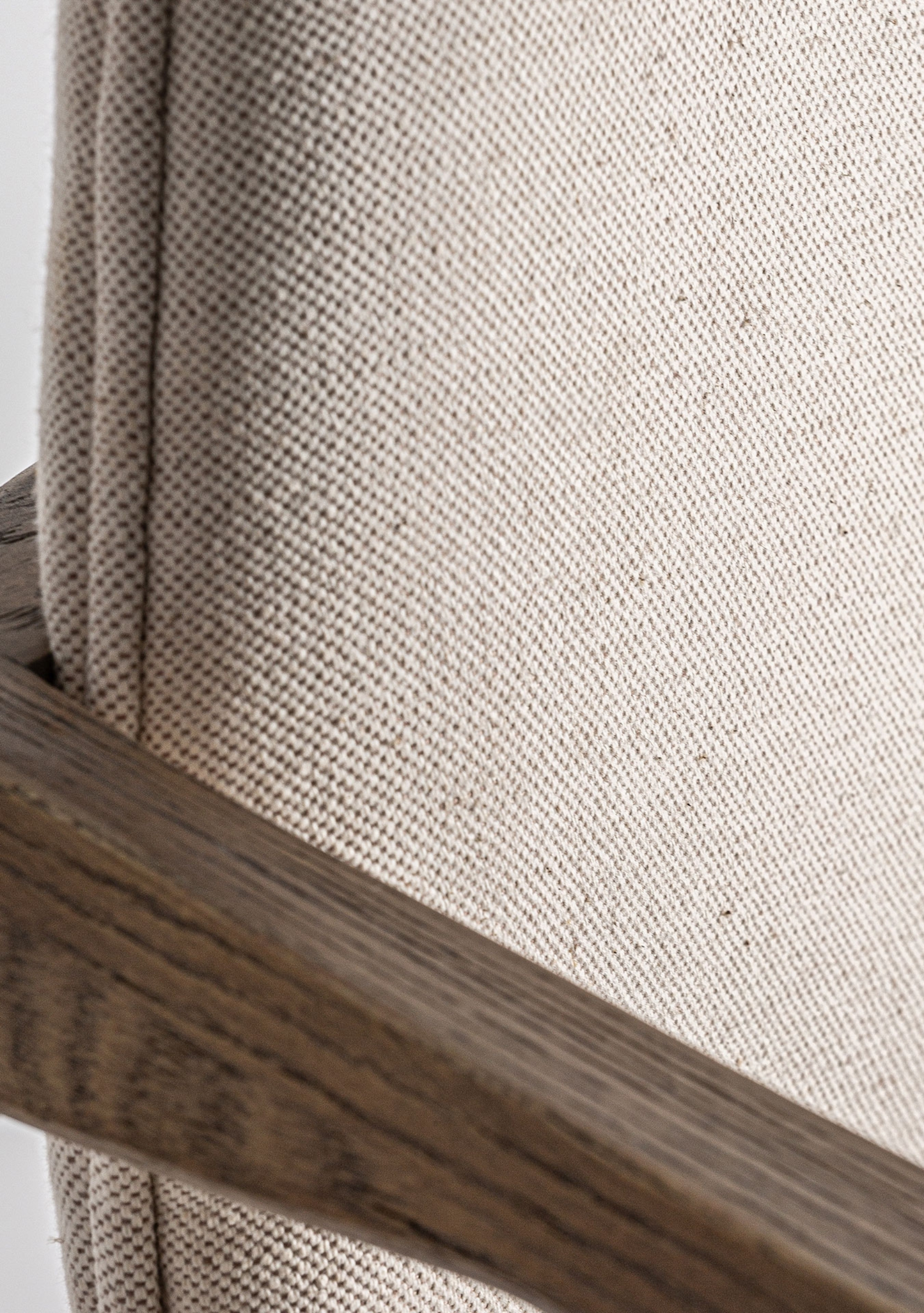 Namur Upholstered Dining Chair with Armrests – Solid Ash Wood