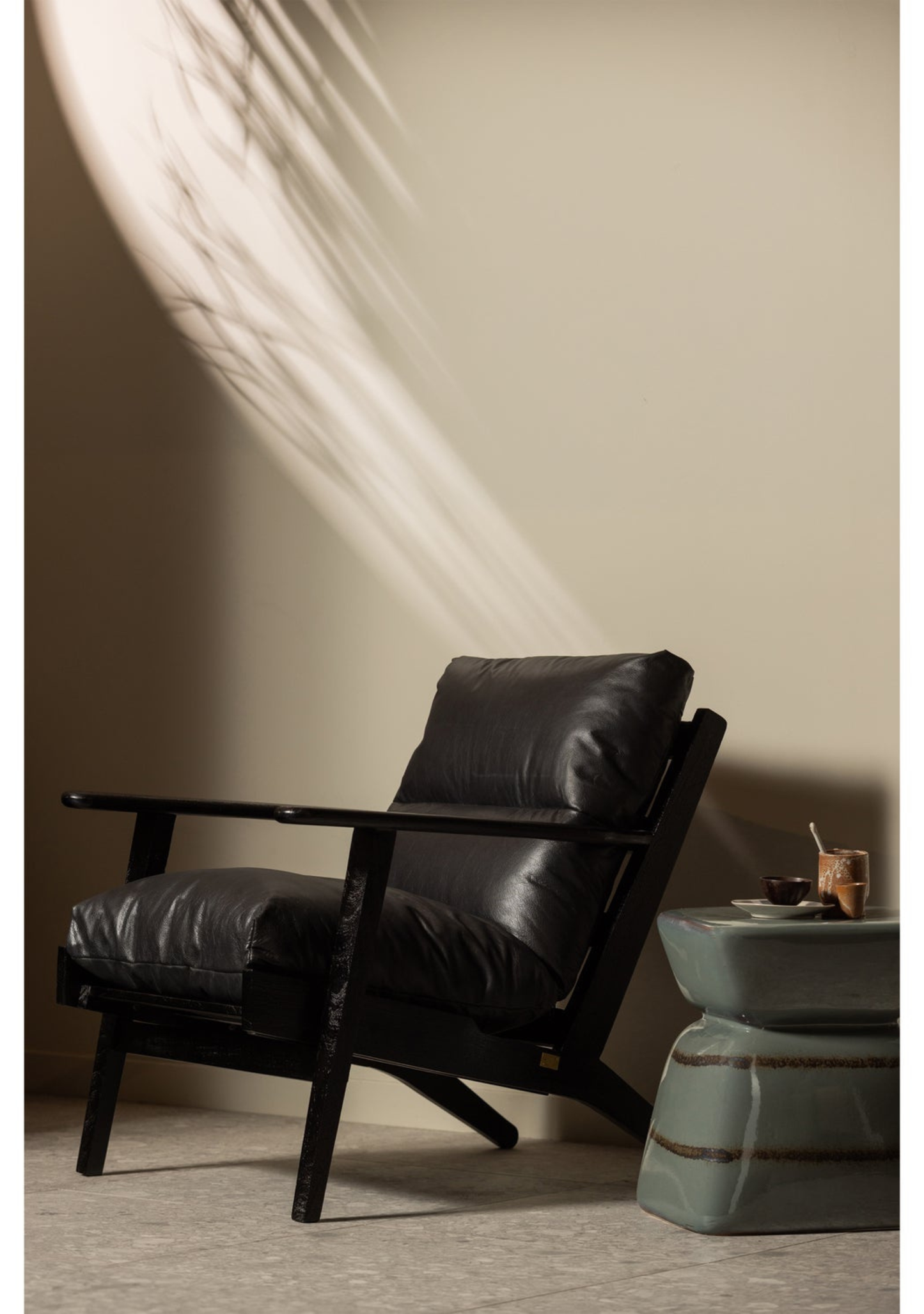 Houston Armchair Black