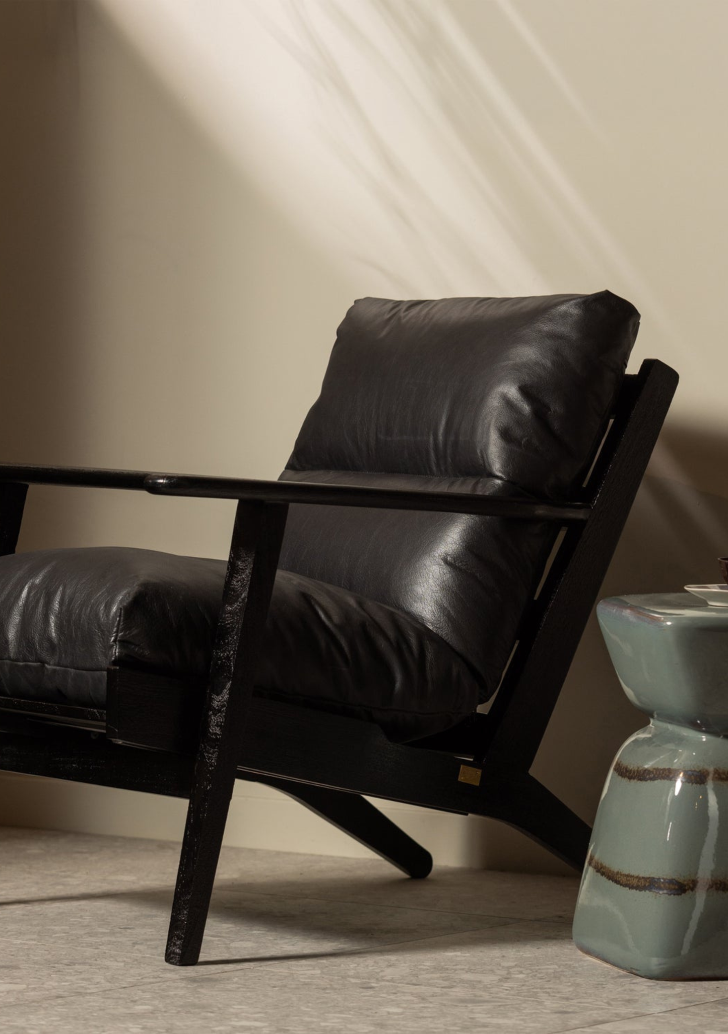 Houston Armchair Black