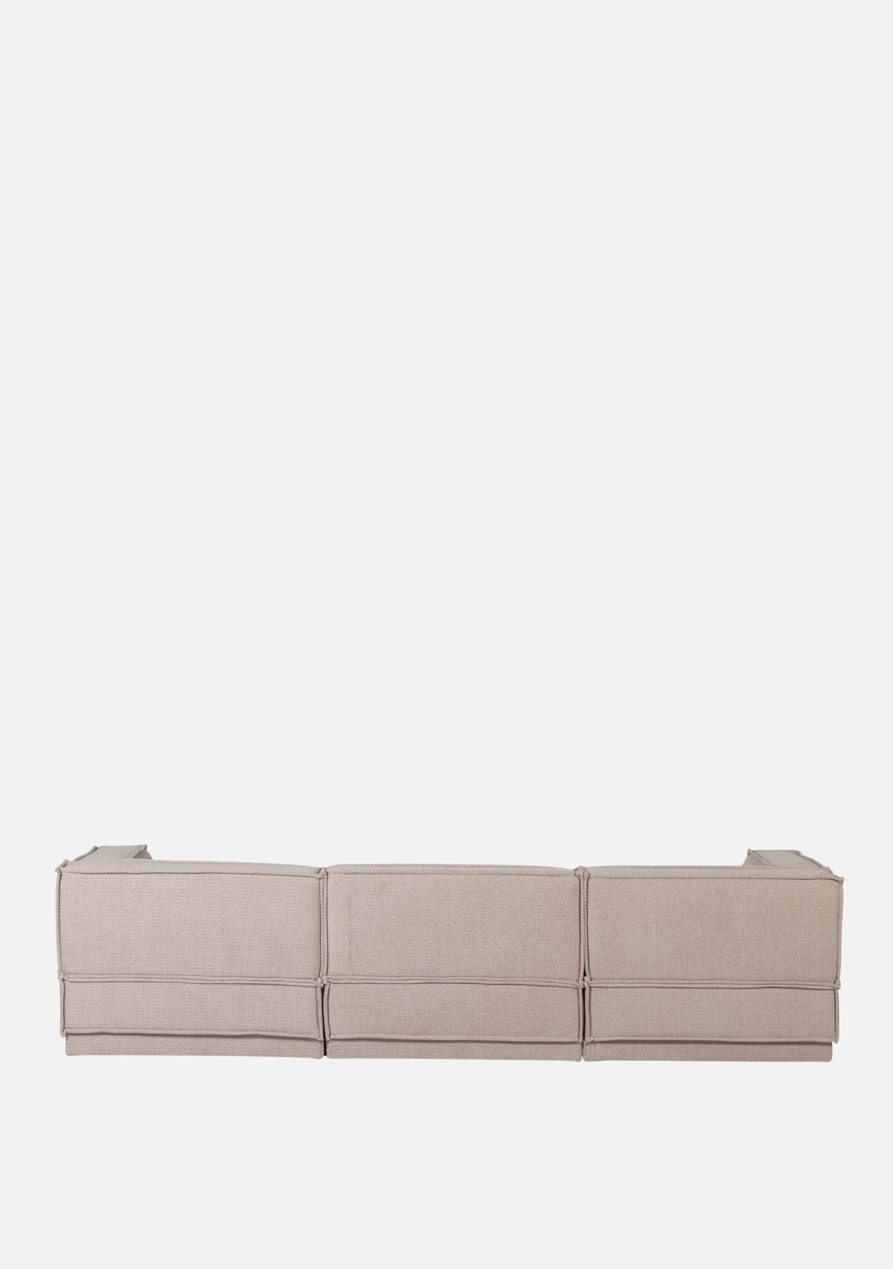 Manu Chaise Longue Sofa Right – Natural FSC® - Elara Maison