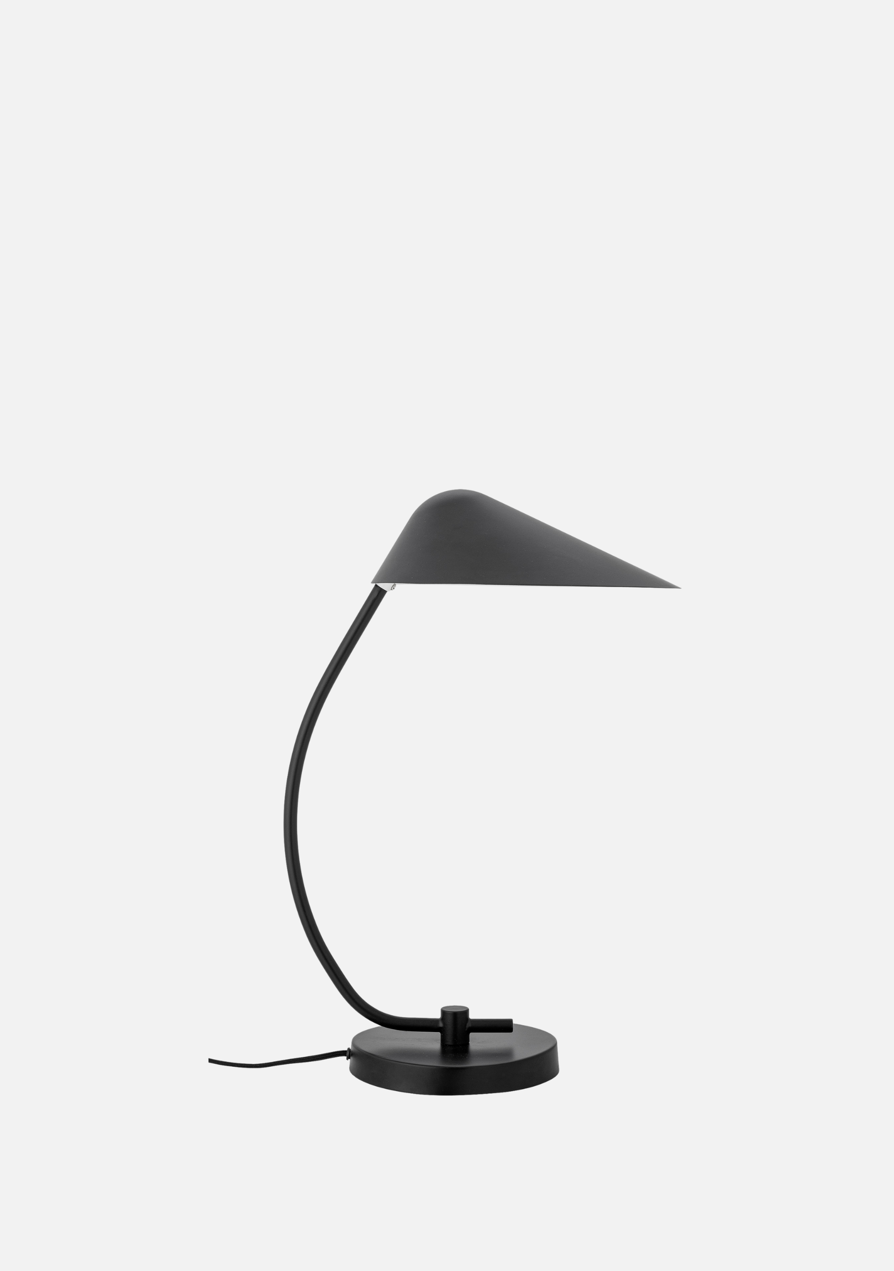 Nisella Table Lamp – Black Metal - Elara Maison