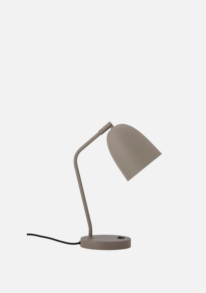 Lemar Table Lamp – Grey Metal (Set of 2) - Elara Maison