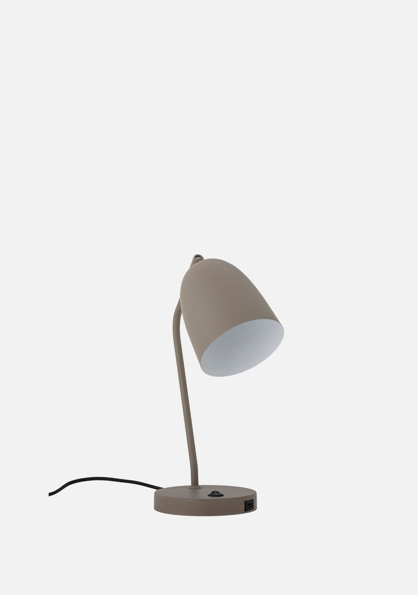 Lemar Table Lamp – Grey Metal (Set of 2) - Elara Maison
