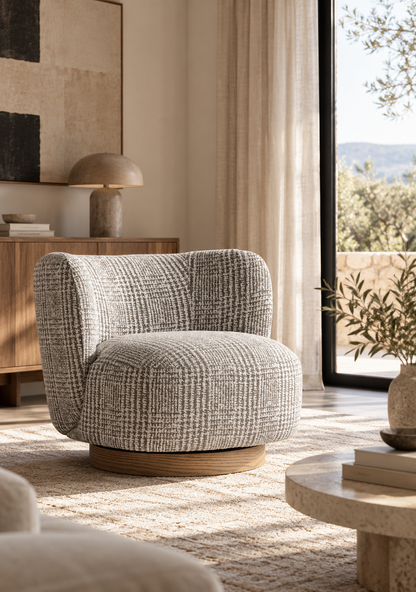 Oderzo Swivel Armchair