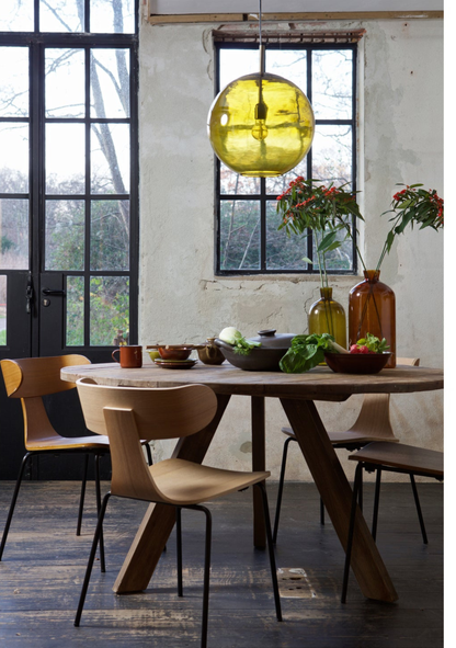 Form Wooden Chair – Brown Set of 2