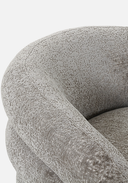Valletta Lounge Chair with swivel function - Elara Maison