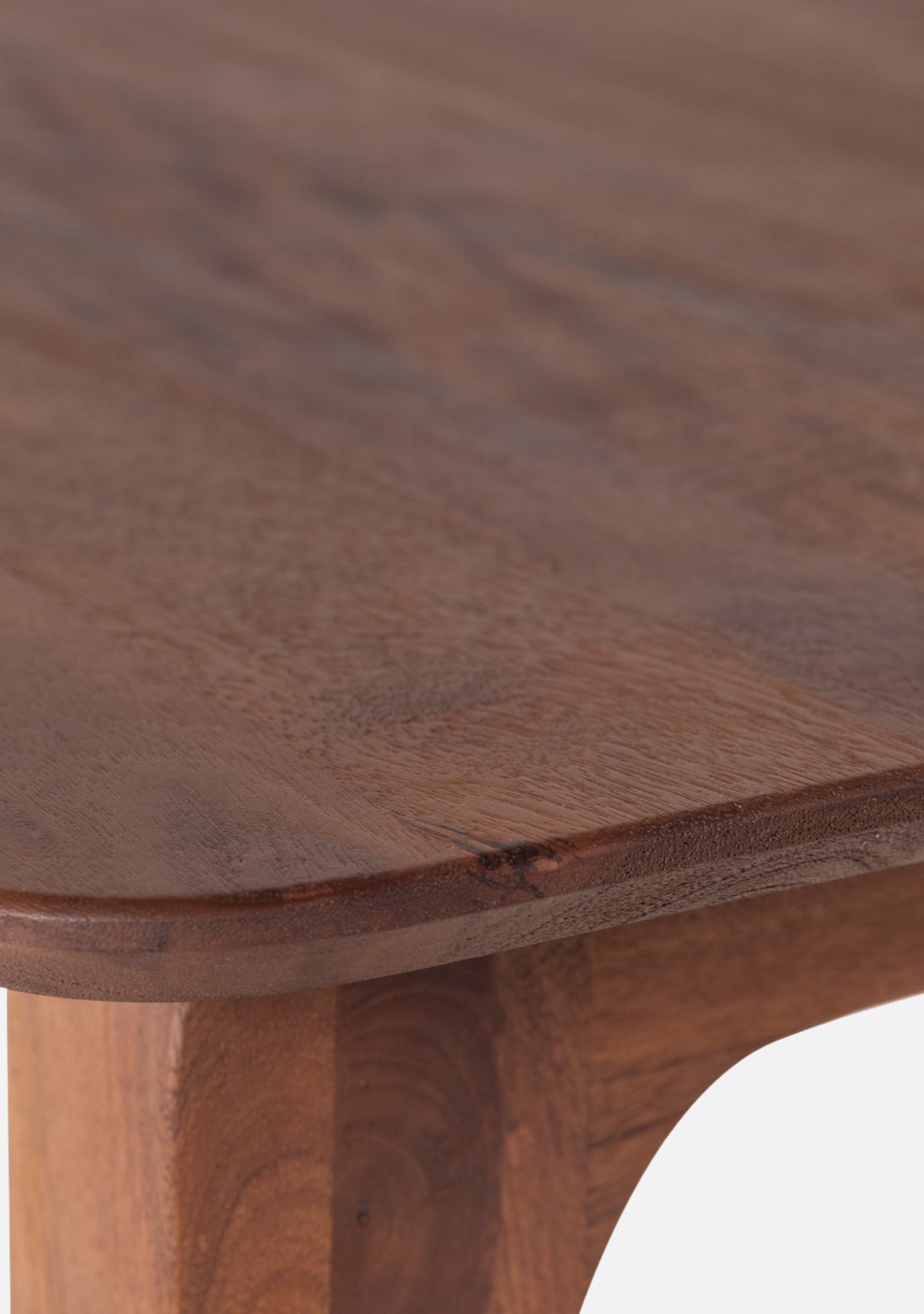 Rubo Dining Table – Brown Mango Wood - Elara Maison