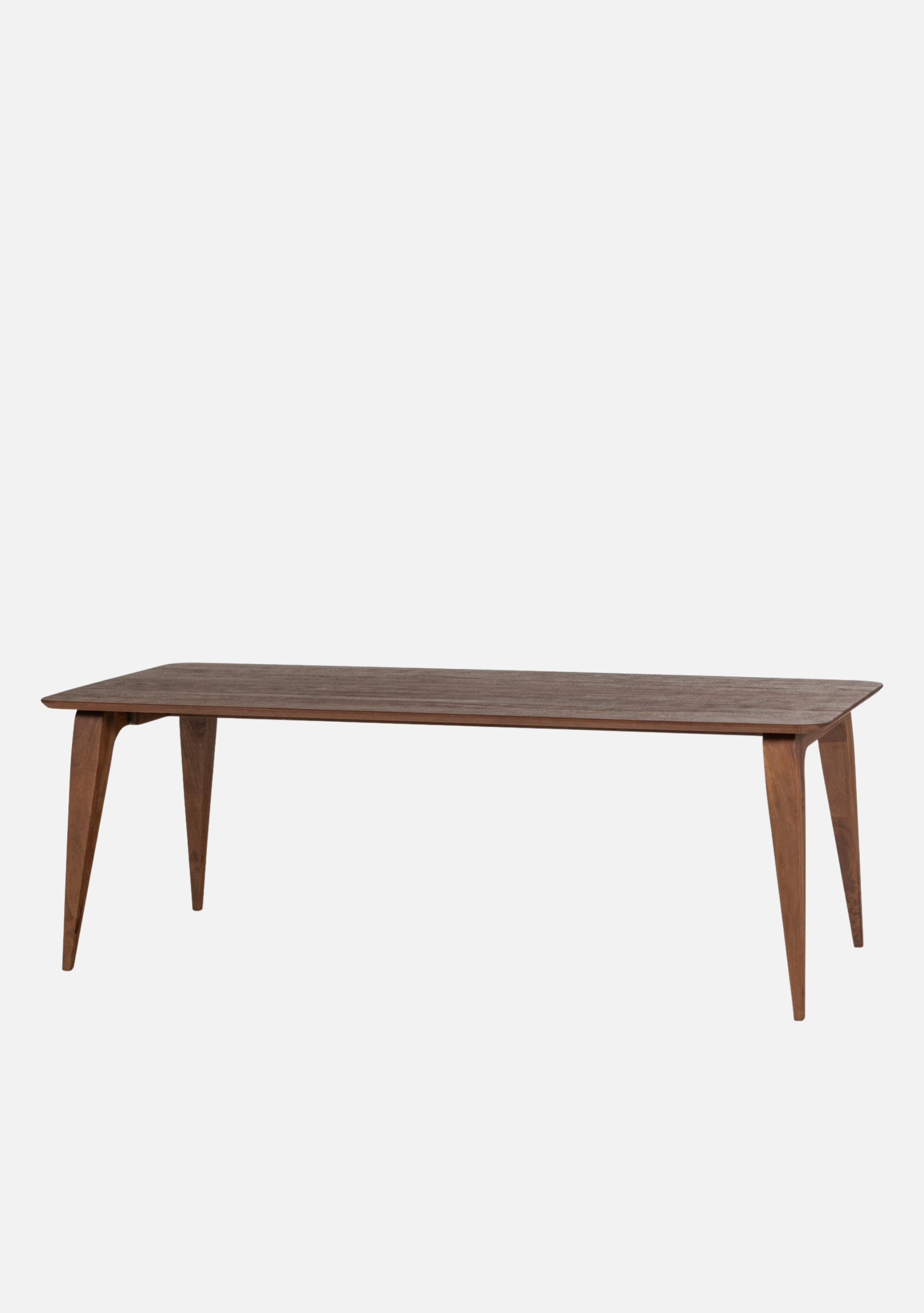 Rubo Dining Table – Brown Mango Wood - Elara Maison