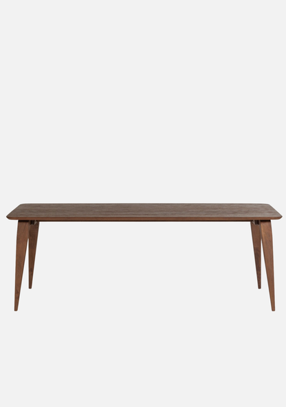 Rubo Dining Table – Brown Mango Wood - Elara Maison