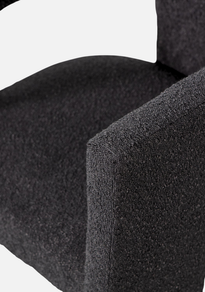 Tiwa Dark Grey Armchair