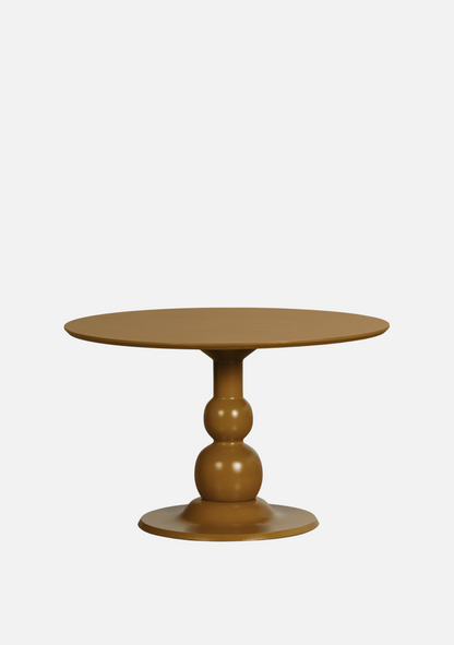 Blanco Esstisch – Honiggelbes Mangoholz Ø120 cm