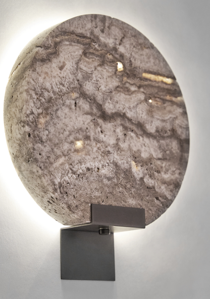 Jalhe Marble Sconce - Elara Maison
