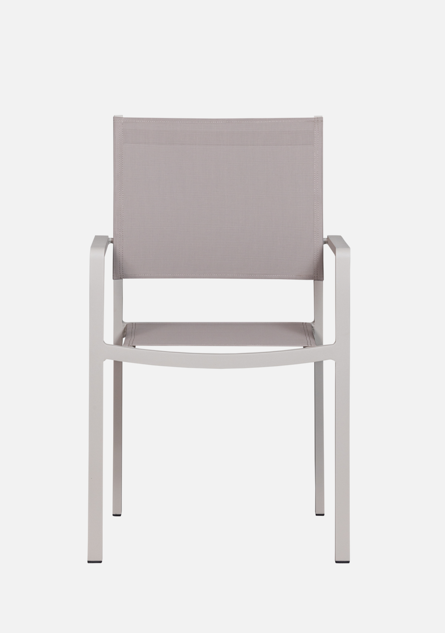 FOWL GARDEN CHAIR ALUMINIUM/TEXTILE SAND - Elara Maison
