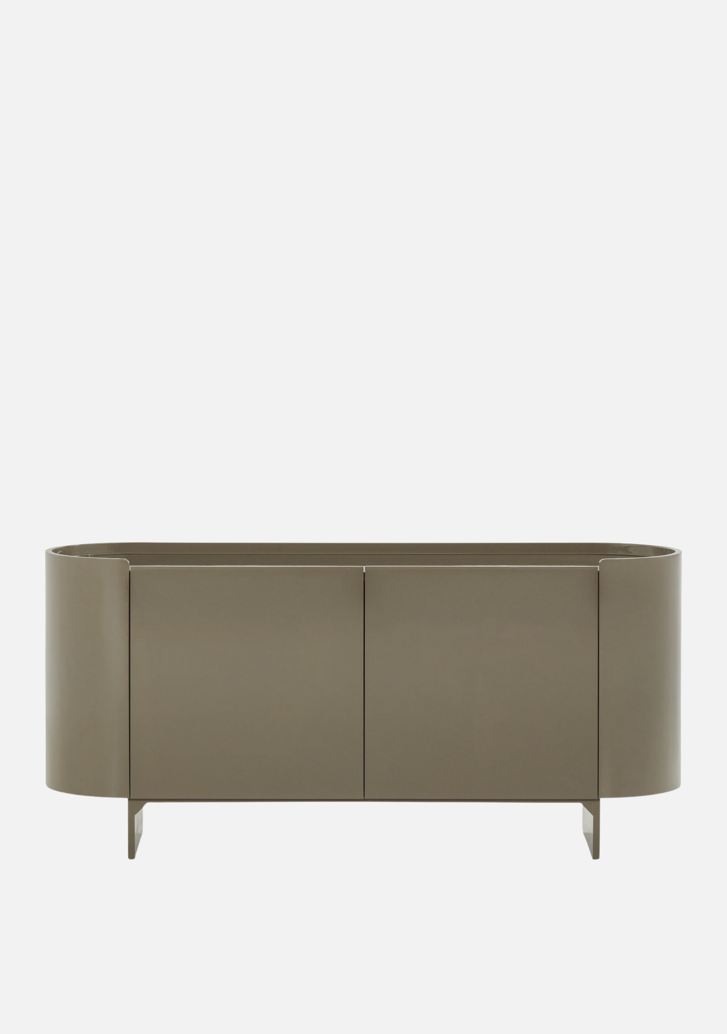 Liora TV Unit / Sideboard – High-Gloss Green FSC® - Elara Maison