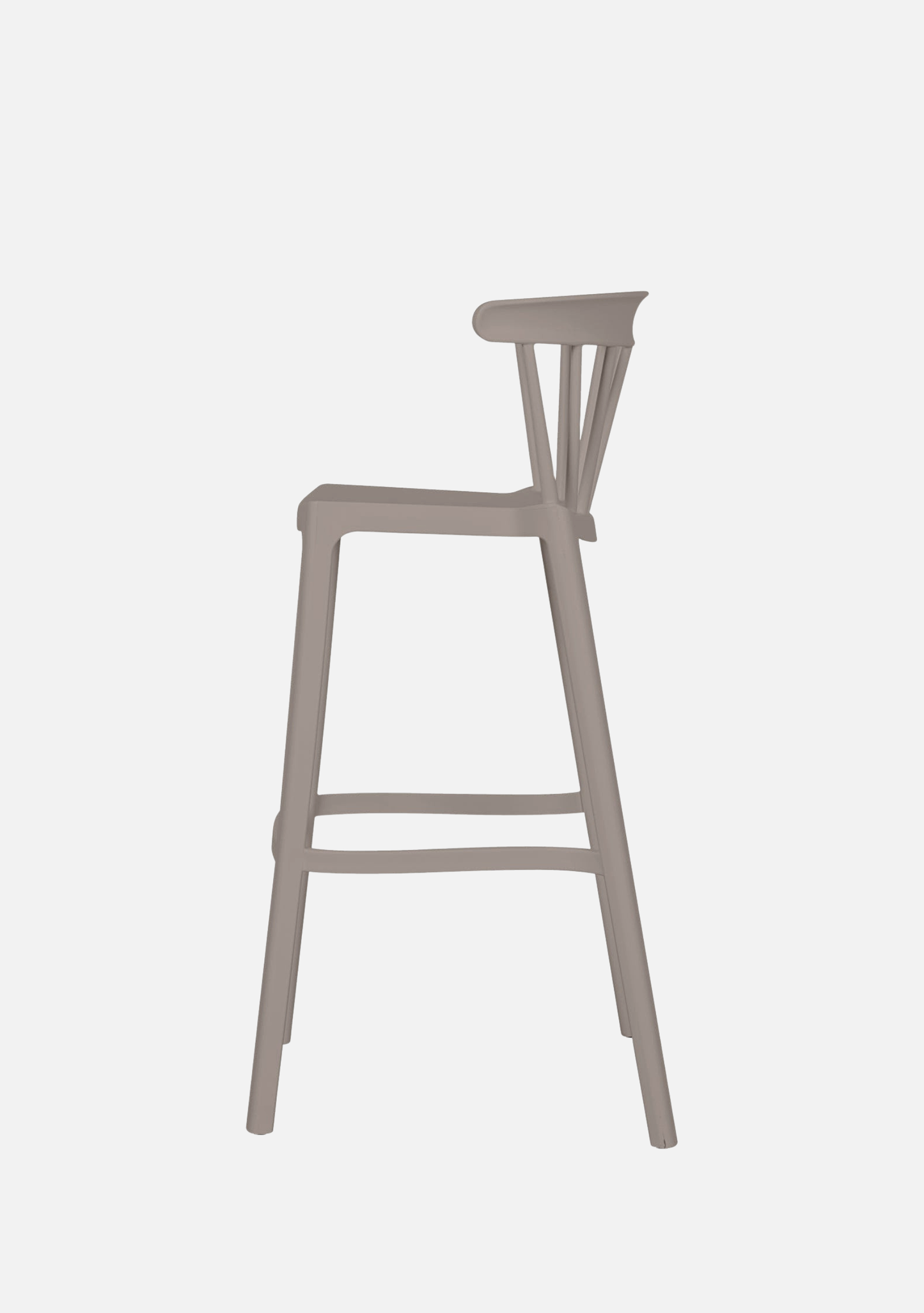 Bliss Barhocker – Taupe, 2er-Set