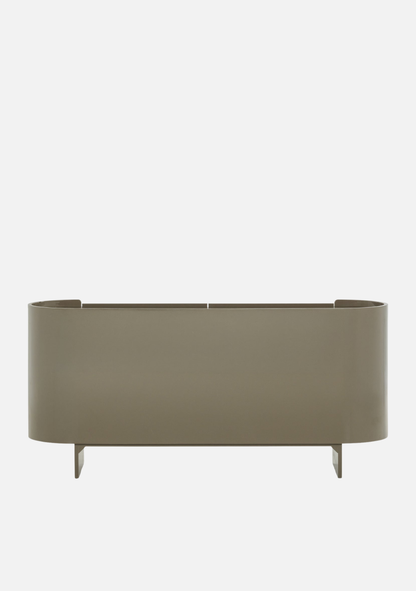 Liora TV Unit / Sideboard – High-Gloss Green FSC® - Elara Maison