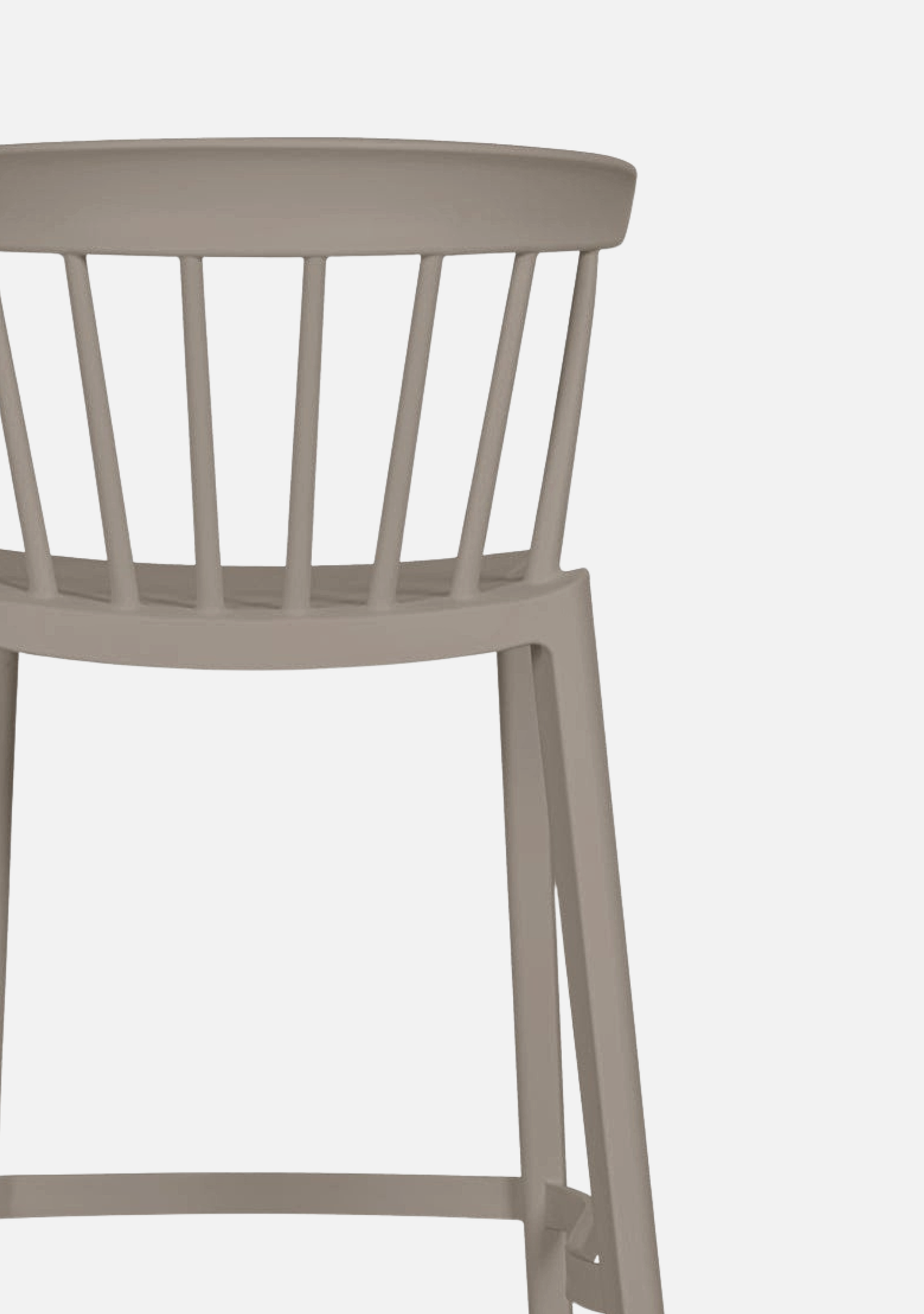 Bliss Barhocker – Taupe, 2er-Set