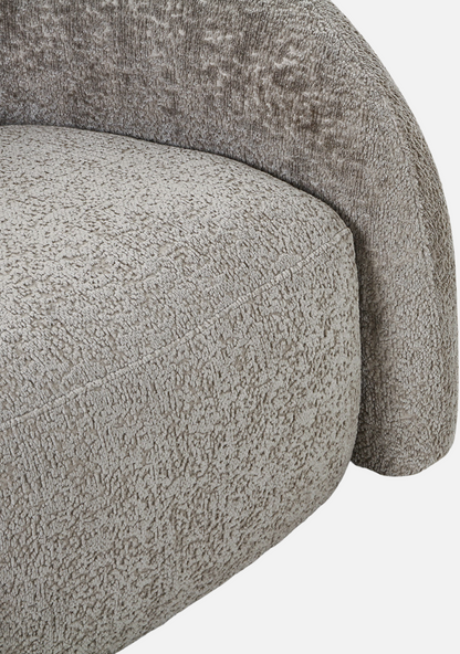 Valletta Lounge Chair with swivel function - Elara Maison