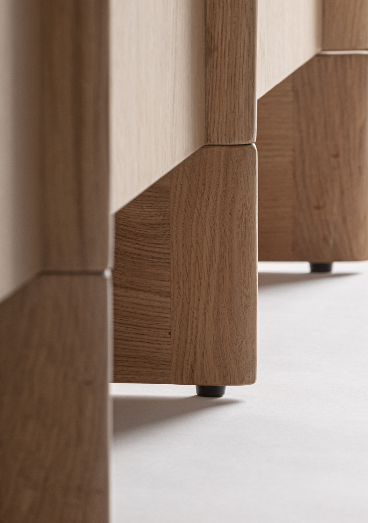 Nara Oak & Marble Sideboard - Elara Maison
