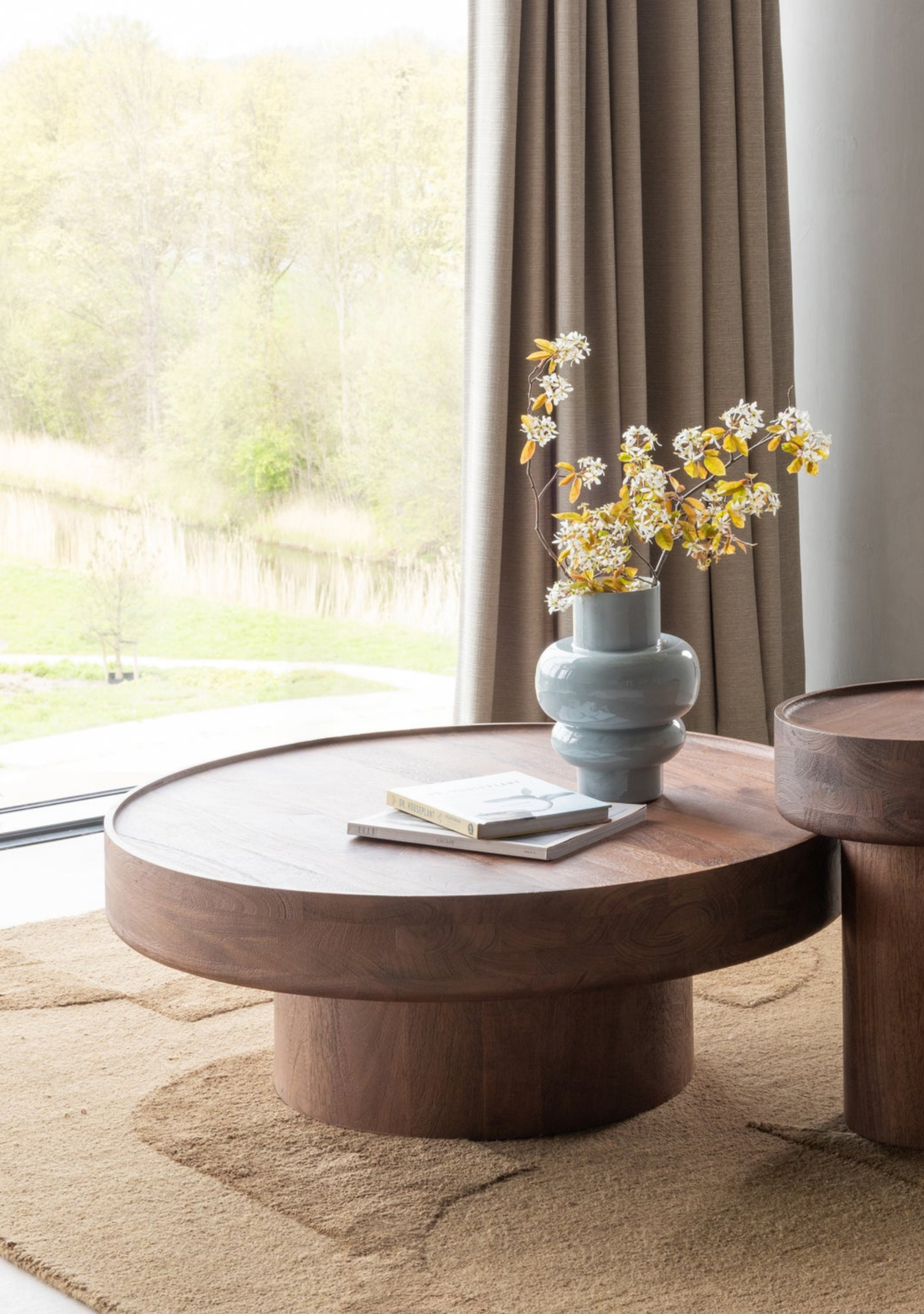 Dara Coffee Table – Mango Wood Brown - Elara Maison