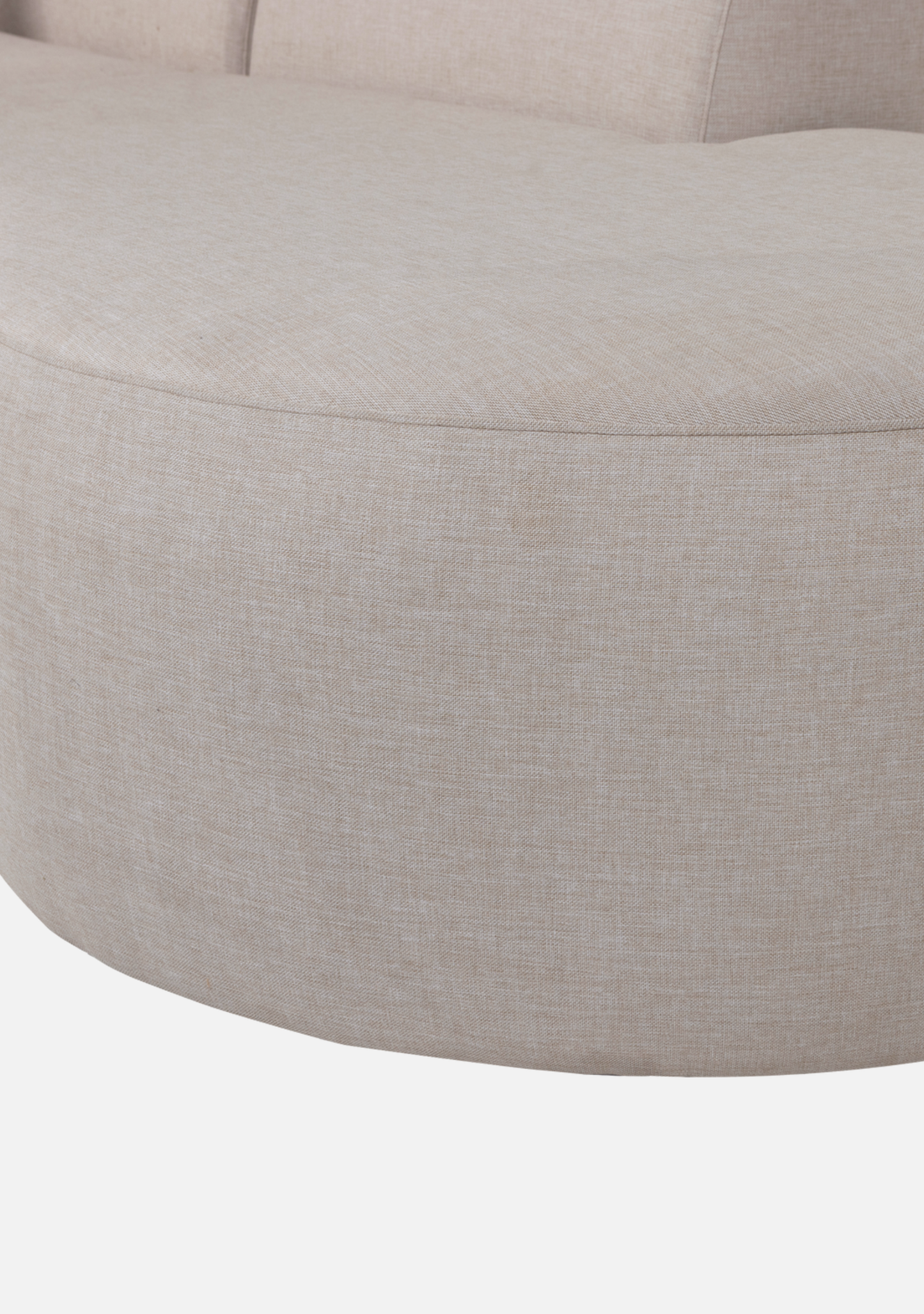 Chios Organic Outdoor Lounge – Left Configuration, Natural - Elara Maison