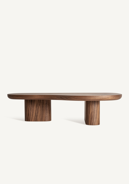 Dubí Contemporary Wooden Coffee Table