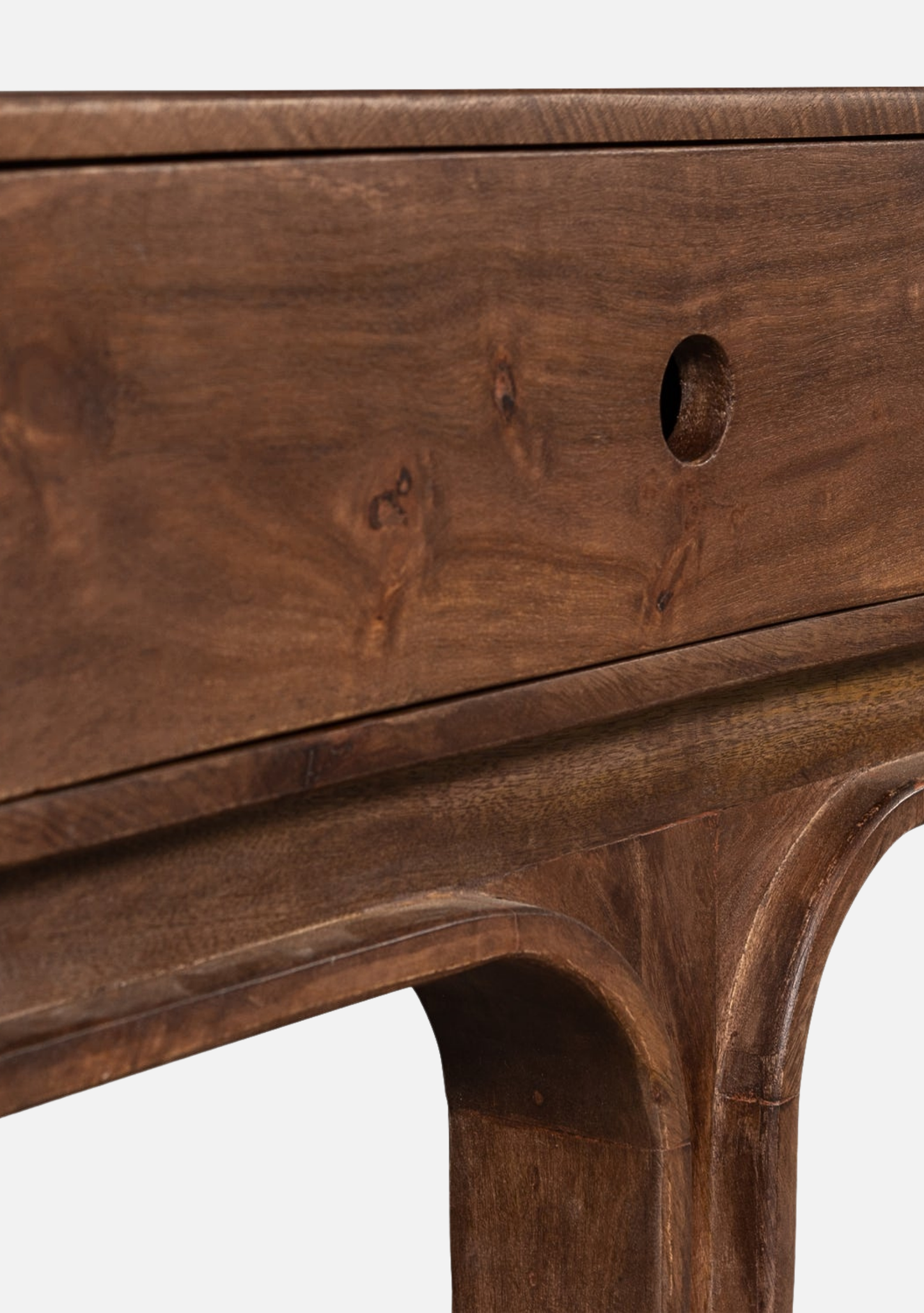 Staes TV Unit – Walnut Mango Wood