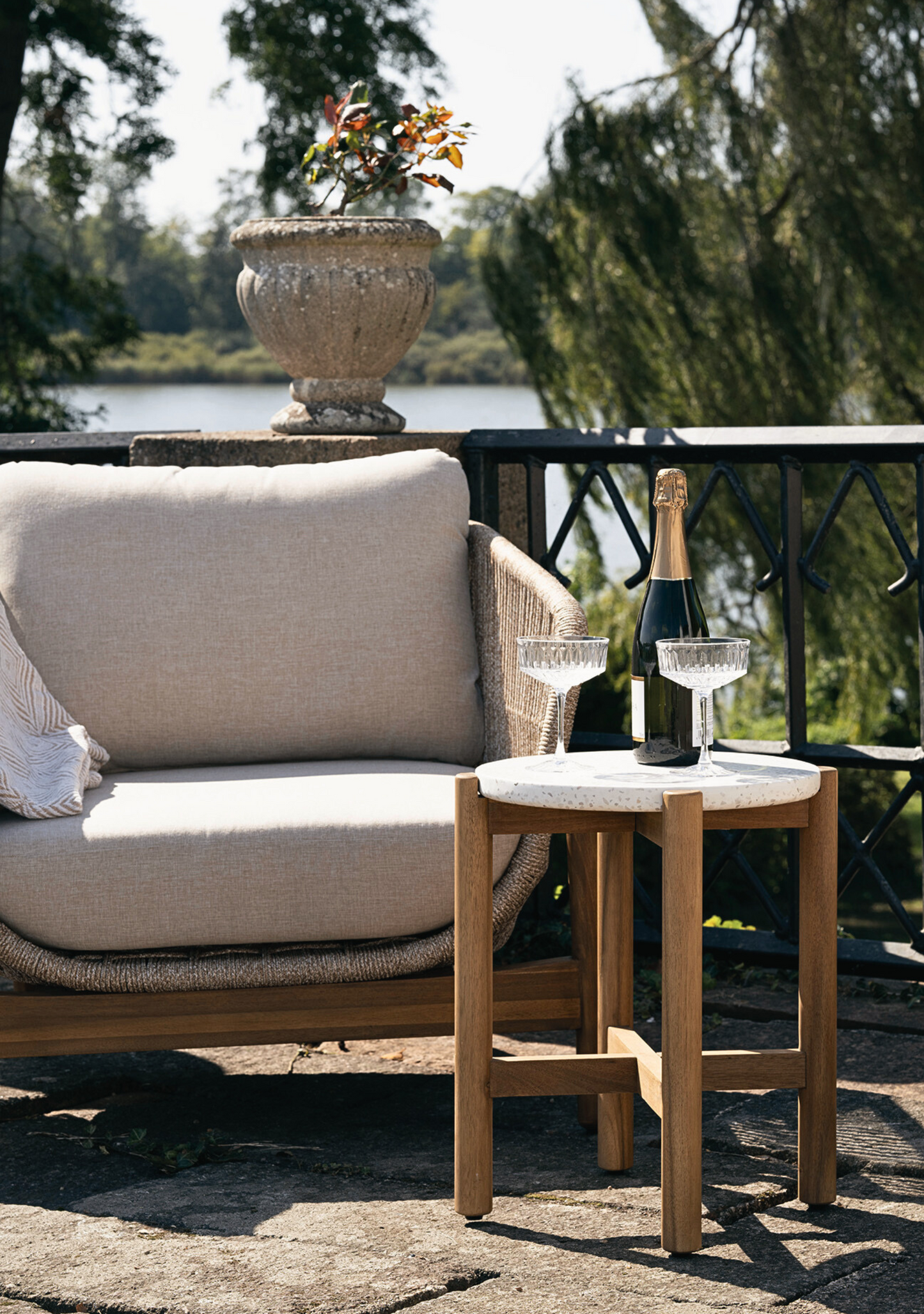 Terracina Side Table - Elara Maison